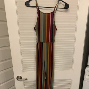 Striped Jumpsuit